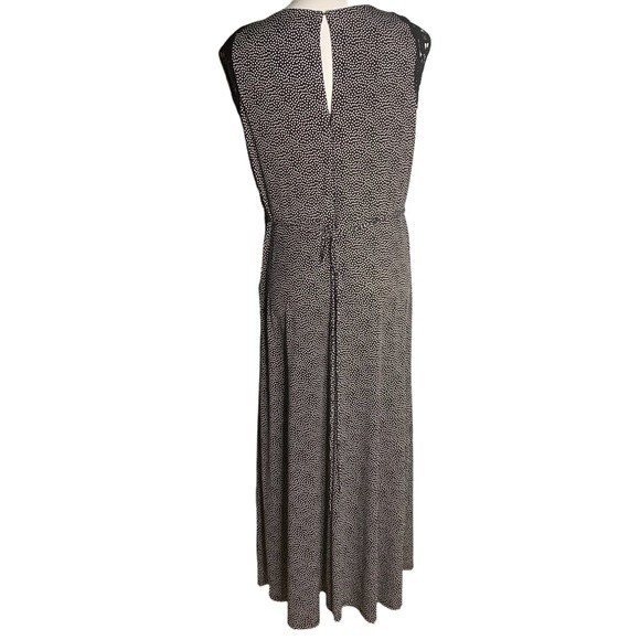 Gabby Skye black and white dots midi dress size 1X - Picture 5 of 7